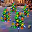 Árvore de Natal Solar E-Kong com 80 LEDs - 75cm (Pacote com 4) Árvore de Natal Solar E-Kong com 80 LEDs - 75cm (Pacote com 4)