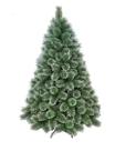 Árvore De Natal Verde Com Neve Modelo Luxo 1.20m 170 Galhos A0612M