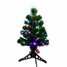 Árvore De Natal Verde Fibra Ótica Luxo 60cm Led Colorida Bivolt 45 Galhos Árvore De Natal Verde Fibra Ótica Luxo 60cm Led Colorida Bivolt 45 Galhos