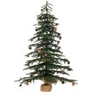 Árvore de Natal Vickerman Caramel Pine 91cm com 995 pontas de PVC Árvore de Natal Vickerman Caramel Pine 91cm com 995 pontas de PVC