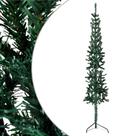 Árvore de Natal vidaXL Slim Artificial Meia 1,5 m com suporte