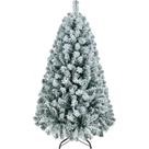 Árvore de Natal Yaheetech 1,4m - Abeto Flocado na Neve com 340 Pontas