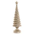 Árvore dourada com estrela - 35cm