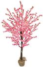 Arvore Flores de cerejeiras 180cm para vaso decor Flor Rosa