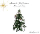 Arvore Natal 60cm Decoração (Prata)
