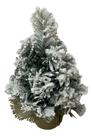 Árvore Natal De Mesa 30cm Com 35 Galhos Com Neve