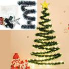 Árvore Natal De Parede 100 Lâmpadas Leds Enfeite De 9m 220v