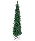 Arvore natal georgia slim 460 galhos 210cm x 61cm verde