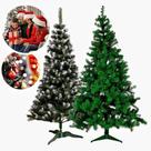 Árvore Natal Nevada Verde 120cm Com 120 Galhos Decoração Natal Pinheiro Premium
