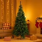 Arvore Natal Pinheiro Artificial 210cm 1100 Galhos Verde Enfeite Festivo Decoração Natalina Linda