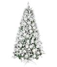 Arvore natalina montreux 1020 tips branco 2,1m