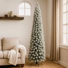 Arvore Natalina Slim Nevada 210cm X 380 Galhos