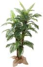 Árvore Palmeira Artificial Luxo Planta Palmeira 3 Galhos 1.8m 45 folhas