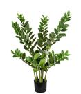 Arvore permanente folhagem zamioculca x9 verde 100cm