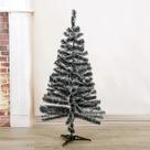 Árvore Pinheiro De Natal Tradicional 90 Galhos Verde Com Neve 90 Cm A0031