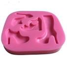 As formas de bolo moldam o novo molde de silicone em forma de salto alto feminino 1pc
