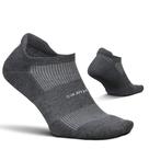 As meias de tornozelo apresentam alto desempenho Max Cushion S Heather Grey