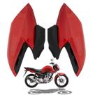 Asa Aba Lateral Aleta Tanque Honda Cg Fan 160 Vermelho Guarau 2017 2018