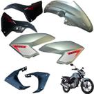 Asa (aba) Tanque Cg Fan 160 2016 até 2021 + Tampa Lateral Palarama Dianteiro