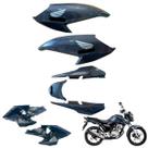 Asa (Aba) Tanque Cg Fan 160 2022 / 2024 + Rabeta Traseira 3 peças Asa (Aba) Tanque Cg Fan 160 2022 / 2024 + Rabeta Traseira 3 peças