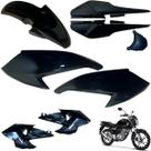 Asa (aba) Tanque Cg Fan 160 2022 / 2024 + Rabeta Traseira Paralama Dianteiro Asa (aba) Tanque Cg Fan 160 2022 / 2024 + Rabeta Traseira Paralama Dianteiro