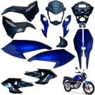 Asa (Aba) Tanque Cg Fan 160 2022 / 2024 + Tampa Lateral Farol Completo Rabeta Traseira