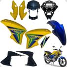 Asa (Aba) Tanque Cg Titan 150 2014 / 2015 + Farol Completo Com Aranha Paralama Dianteiro