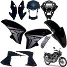 Asa (Aba) Tanque Cg Titan 150 2014 / 2015 + Farol Completo Com Aranha Paralama Dianteiro