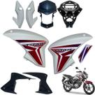 Asa (aba) Tanque Cg Titan 150 Modelo 2014 / 2015 + Farol Completo Com Aranha Do Painel