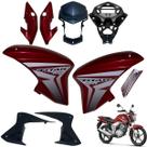 Asa (aba) Tanque Cg Titan 150 Modelo 2014 / 2015 + Farol Completo Com Aranha Do Painel