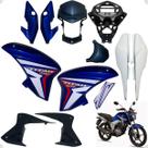 Asa (aba) Tanque Cg Titan 150 Modelo 2014 / 2015 + Farol Completo Com Aranha Rabeta Traseira 3 peças