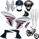 Asa (aba) Tanque Cg Titan 150 Modelo 2014 / 2015 + Farol Completo Com Aranha Rabeta Traseira 3 peças