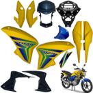 Asa (aba) Tanque Cg Titan 150 Modelo 2014 / 2015 + Farol Completo Com Aranha Rabeta Traseira 3 peças