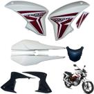 Asa (Aba) Tanque Cg Titan 150 Modelo 2014 / 2015 + Rabeta Tubarão Traseira 3 Peças