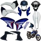 Asa (aba) Tanque Cg Titan 150 Modelo 2014 / 2015 + Tampa Lateral Farol Completo Rabeta Traseira 3 peças