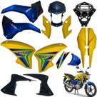 Asa (aba) Tanque Cg Titan 150 Modelo 2014 / 2015 + Tampa Lateral Farol Completo Rabeta Traseira 3 peças Asa (aba) Tanque Cg Titan 150 Modelo 2014 / 2015 + Tampa Lateral Farol Completo Rabeta Traseira 3 peças