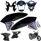 Asa (aba) Tanque Cg Titan 160 2016 até 2021 + Farol Completo Com Aranha do Painel