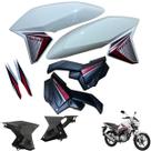 Asa (Aba) Tanque Cg Titan 160 2016 até 2021 + Tampa Lateral Lado Filtro e Bateria