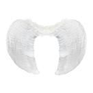 Asa de Anjo Branca Grande Adulto Para Halloween e Carnaval - Fantasias Carol QF