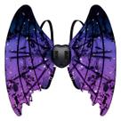 Asa De Borboleta Com Led Mágica Fantasia Halloween Cosplay