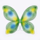 Asa de Borboleta Verde Azul Infantil Fantasia Festa Criança