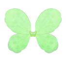 Asa de Borboleta Verde Lagarta com Glitter