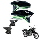 Asa do Tanque Cg Titan 160 Preta 2017 Com Par de Complementos Internos