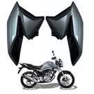 Asa Tanque Aba Aleta Lateral Honda Cg Titan 160 Prata Ibiuna 2022 2023 2024