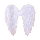 Asas De Anjo Brancas De Plumas, Acessórios Para Festas, Decoração De Cenário Para Crianças E