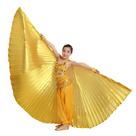 Asas de dança para crianças MUNAFIE Isis Gold Costume Halloween