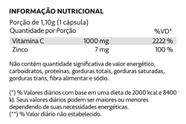 Ascorvit C 1000mg Vitamina C E Zinco 60 Cápsulas Maxinutri