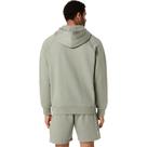 ASICS LOGO FLEECE FULL ZIP HOODIE - Verde ASICS LOGO FLEECE FULL ZIP HOODIE - Verde
