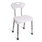 Asiento de Baño Carex Modelo con Altura Ajustable y Respaldo Asiento de Baño Carex Modelo con Altura Ajustable y Respaldo