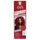 Aspa mousse tonalizante tintura semipermanente vermelho deméter 150ml